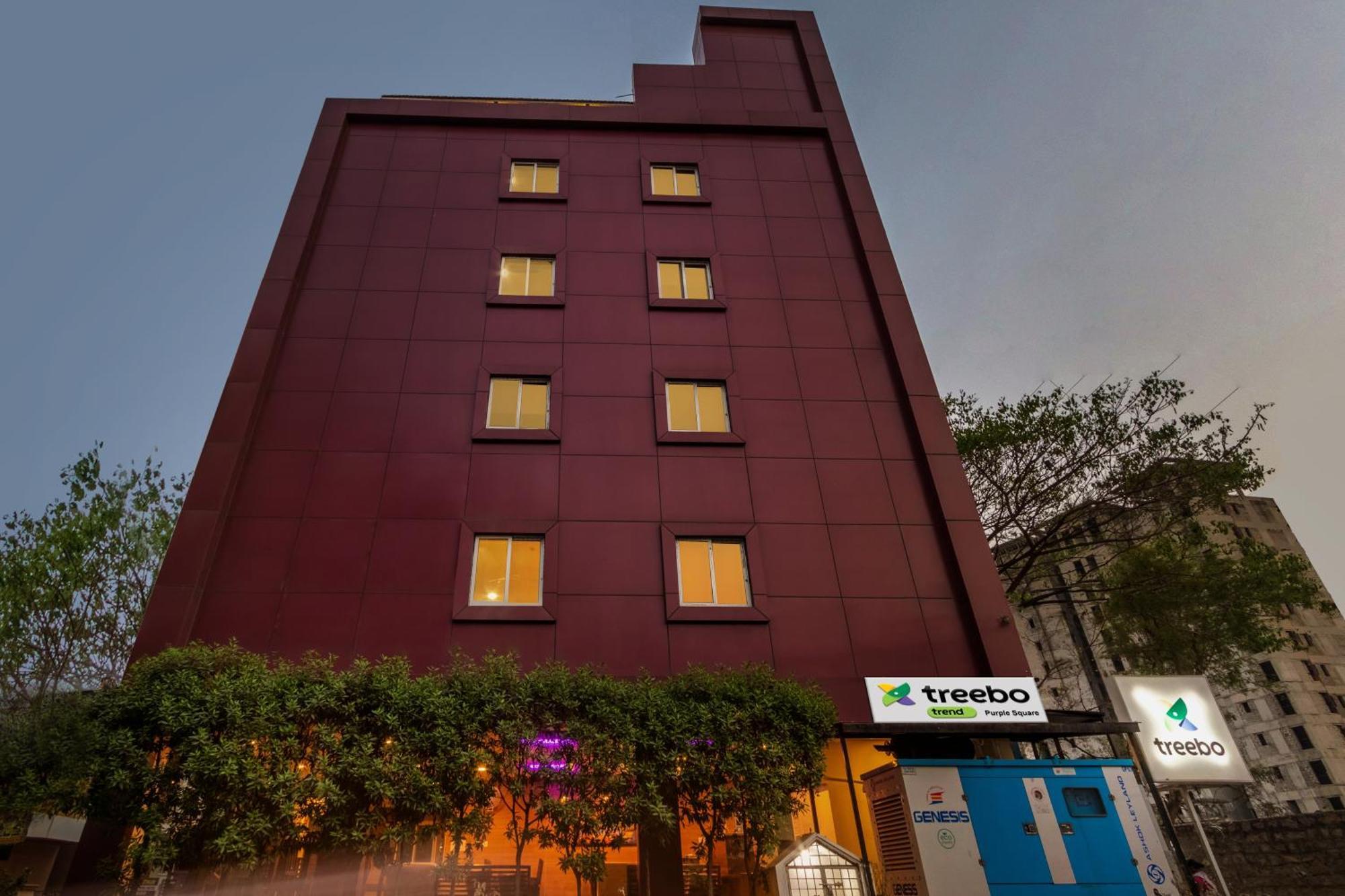 Treebo Purple Square Hotel Hyderabad Ngoại thất bức ảnh