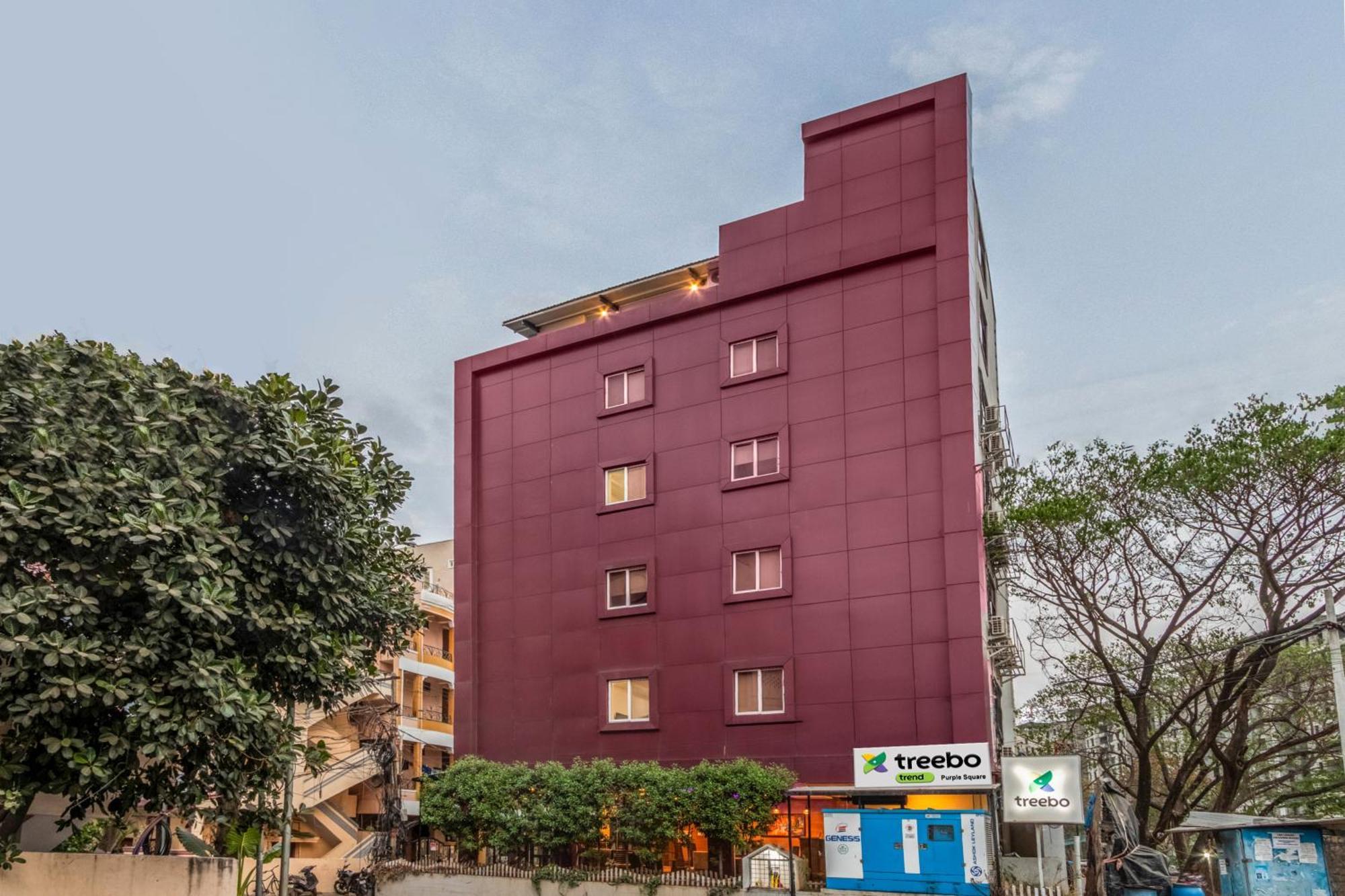 Treebo Purple Square Hotel Hyderabad Ngoại thất bức ảnh
